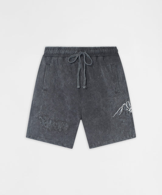 Toxic Spiderwebs Short - Charcoal | Reason Clothing New