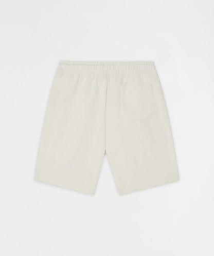 Crosses Embroidered Fleece Short - Cream | Reason Clothing Smart Buy