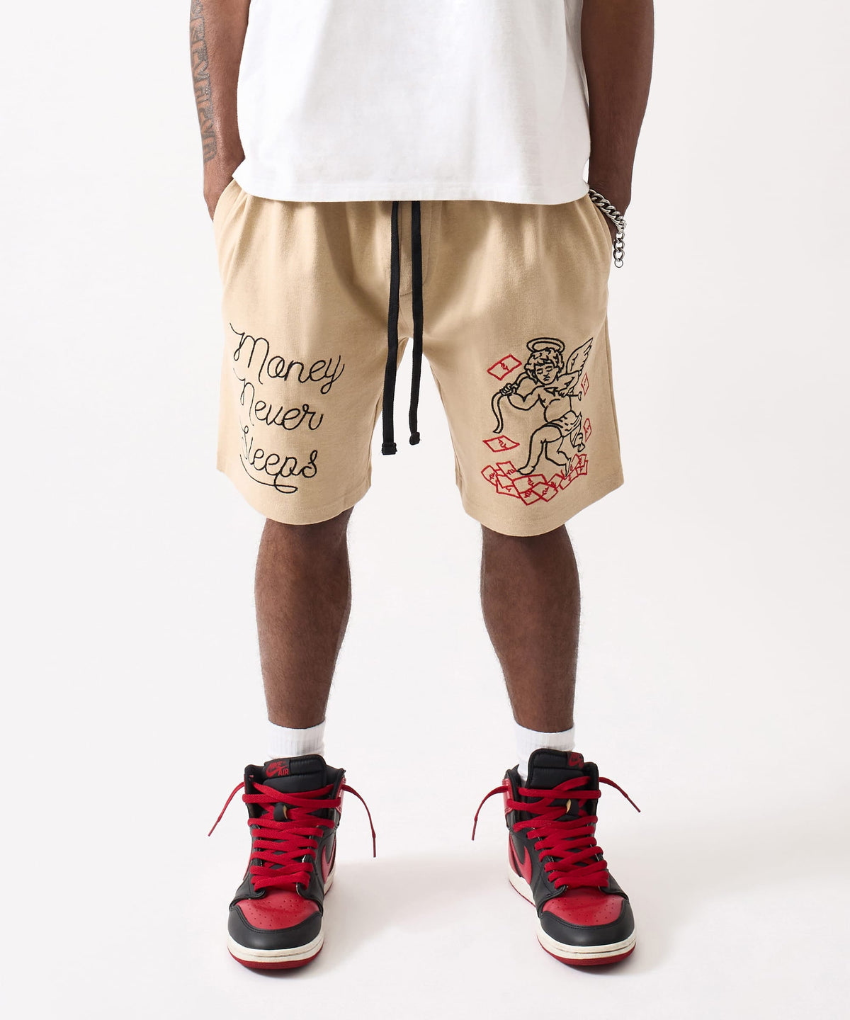 Paper Chaser Embroidered Short | Reason Clothing Trending