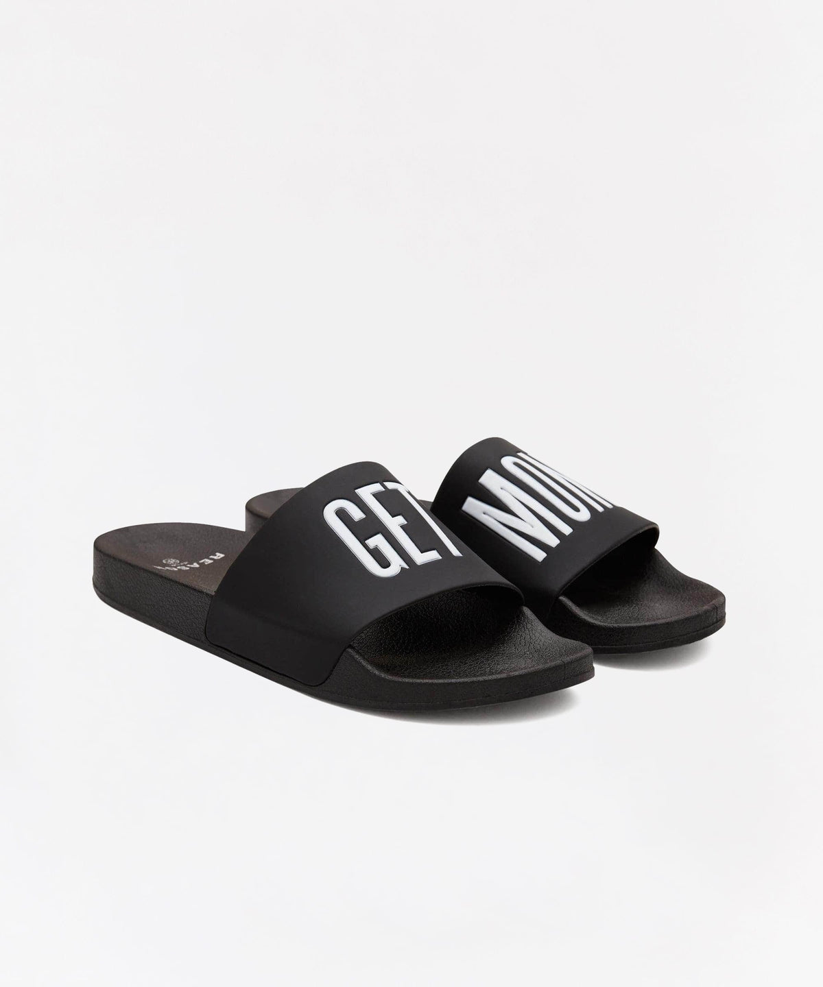 Get Money Black And White Logo Slides | Reason Clothing Signature