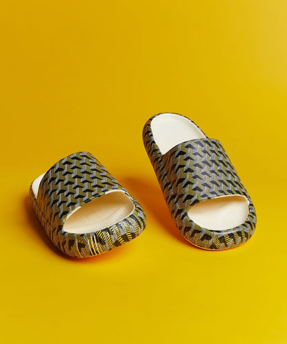 Go Hard Slides - Black | Reason Clothing Everyday