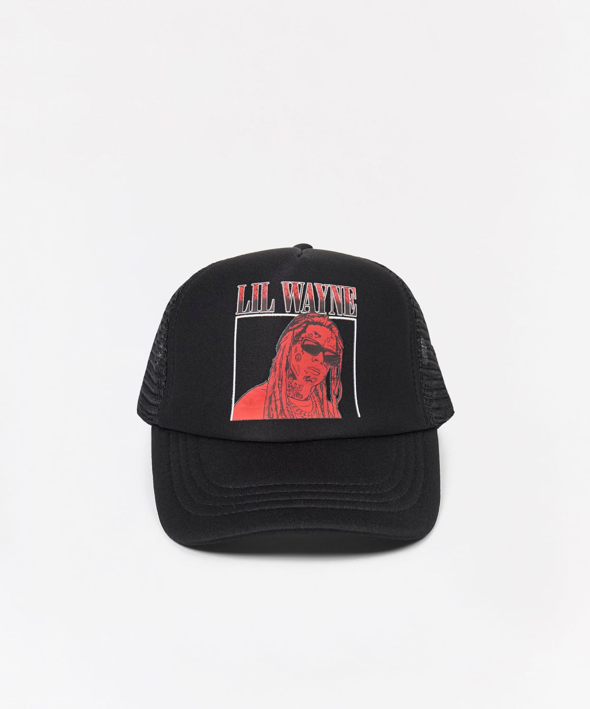 Lil Wayne Trucker Graphic Hat - Black | Reason Clothing Top Pick