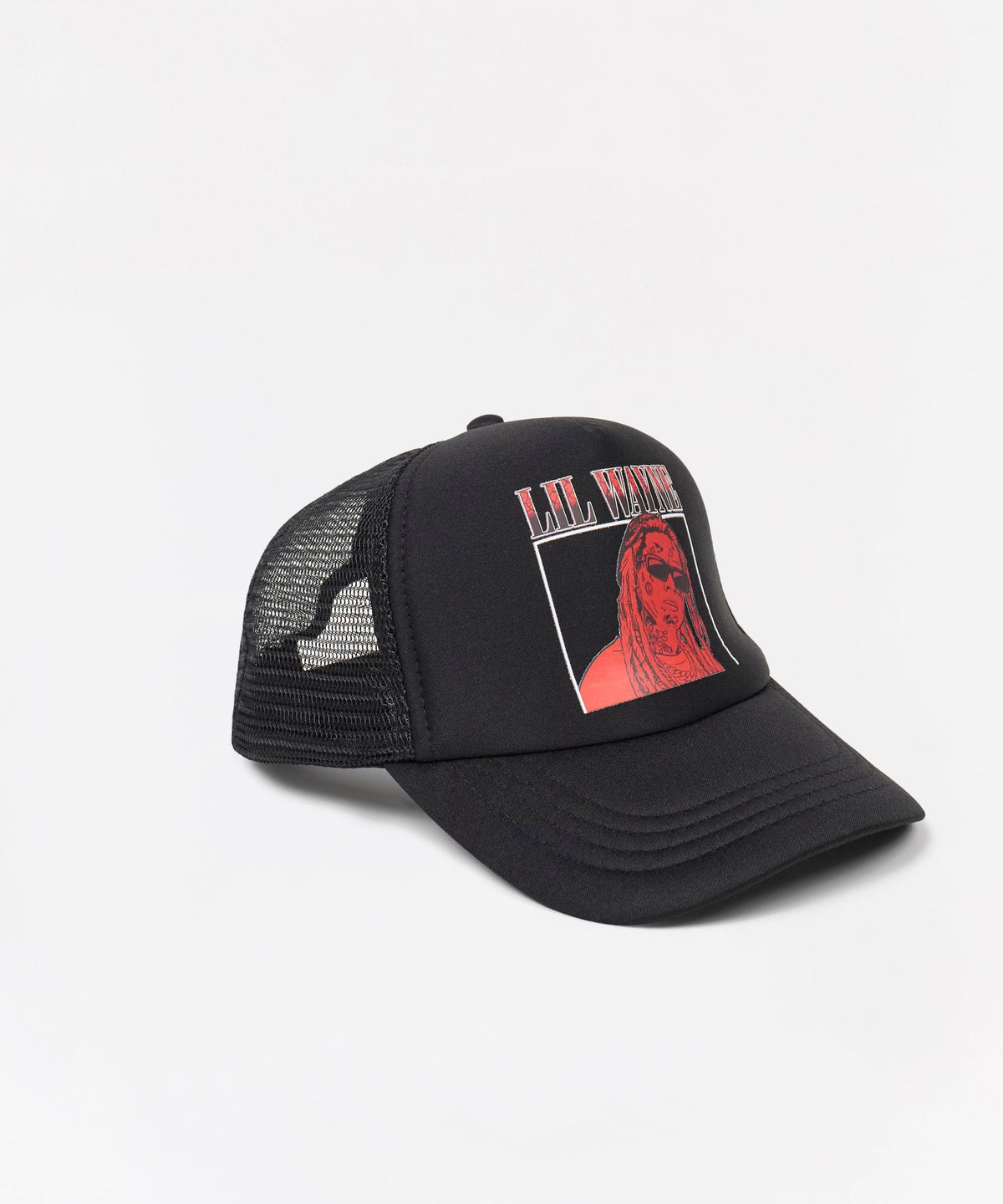 Lil Wayne Trucker Graphic Hat - Black | Reason Clothing Top Pick