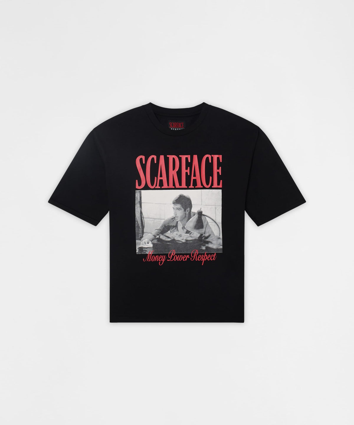 Scarface Money Power Respect Graphic Tee - Black | Reason Clothing New