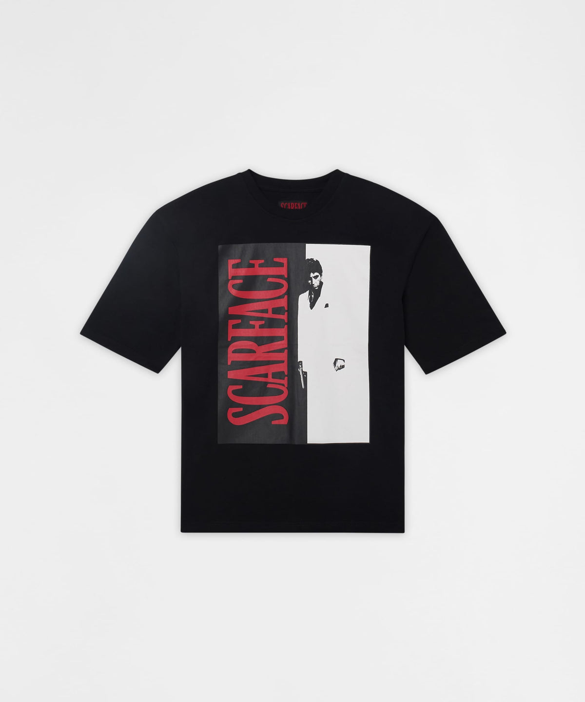Scarface Split Graphic Tee - Black | Reason Clothing Great Value