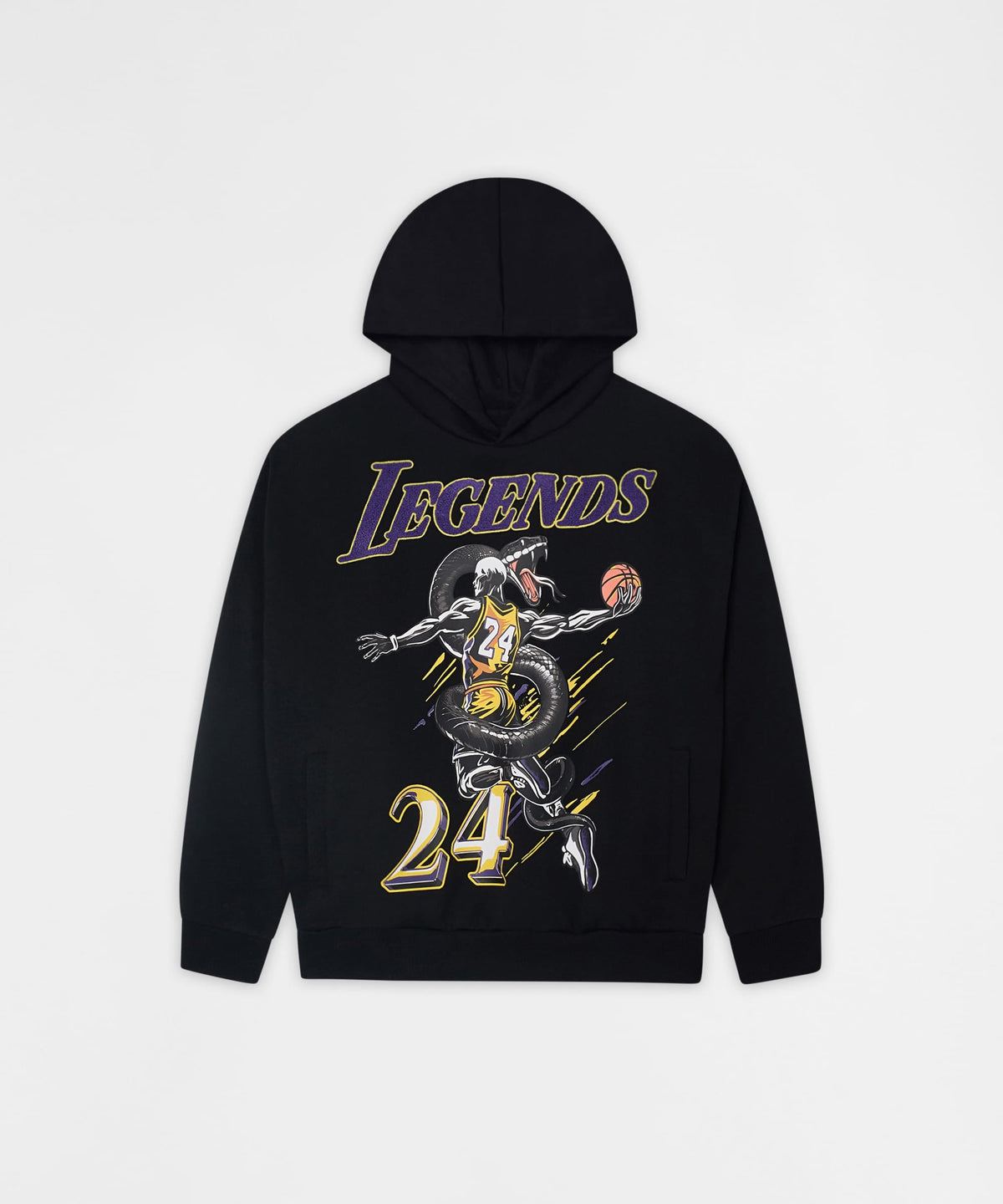 Legends Chenille Patched Hoodie - Black | Reason Clothing Classic