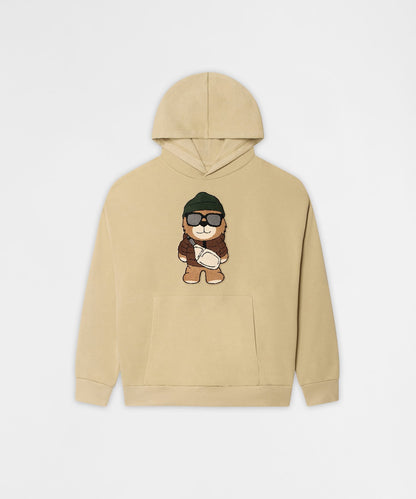 Outwear Bear Chenille Hoodie - Khaki | Reason Clothing Trending
