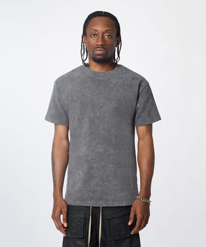 Washed Essentials Classic Short Sleeve Tee - Dark Grey | Reason Clothing Latest