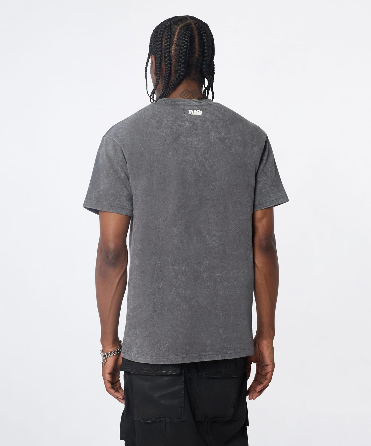 Washed Essentials Classic Short Sleeve Tee - Dark Grey | Reason Clothing Latest