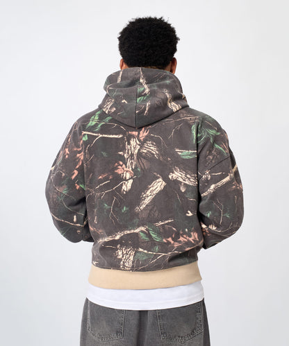 Recon Patch Camo Zip Hoodie | Reason Clothing Featured