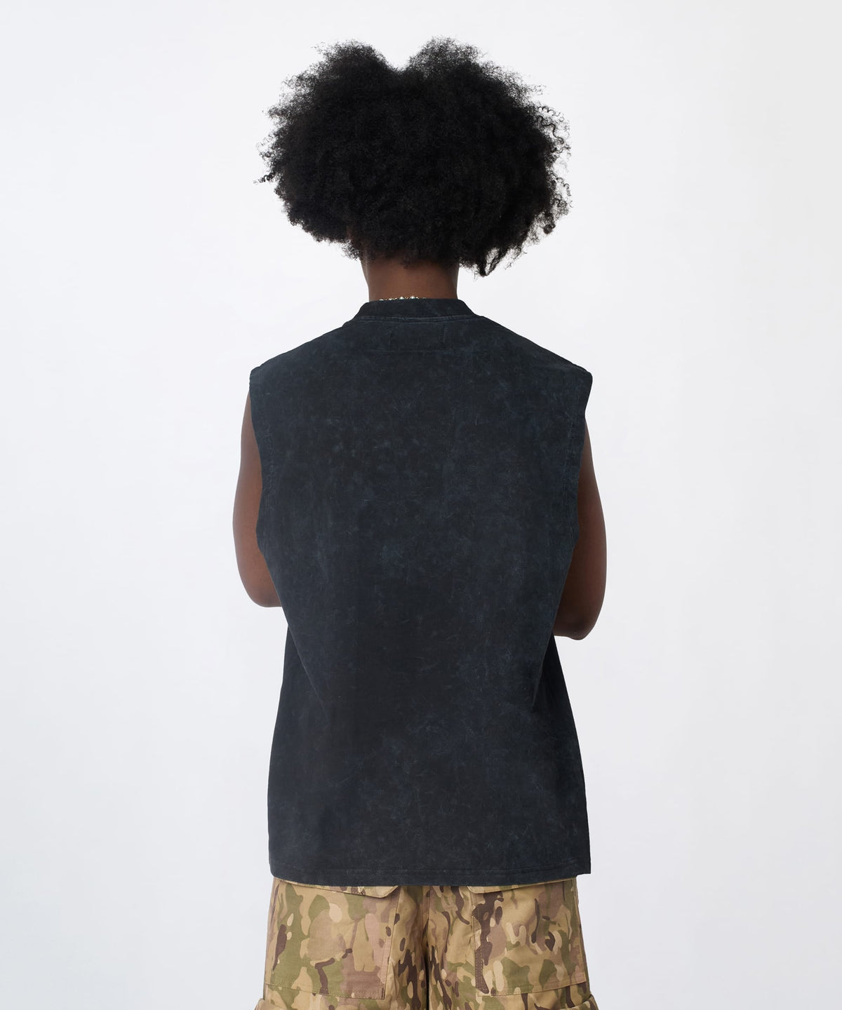 Paradise Muscle Tee - Black | Reason Clothing Premium