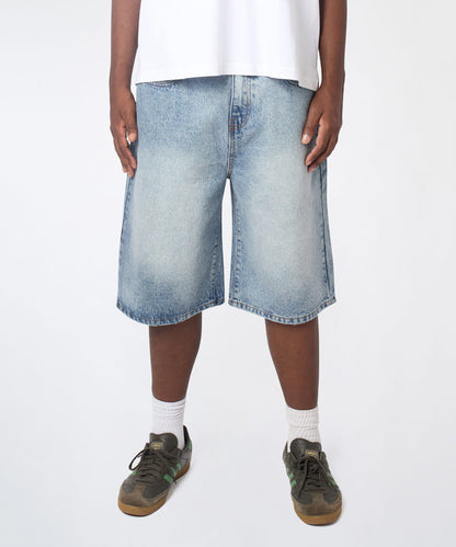 Baggy Denim Short - Light Blue | Reason Clothing Top Pick