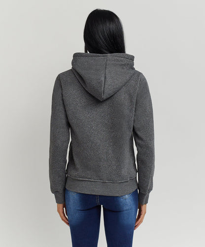 Wooster Women's Long Sleeve Hoodie - Grey | Reason Clothing Discount