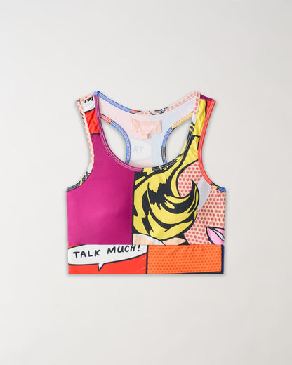 Womens Pop Art Sports Bra | Reason Clothing Trending