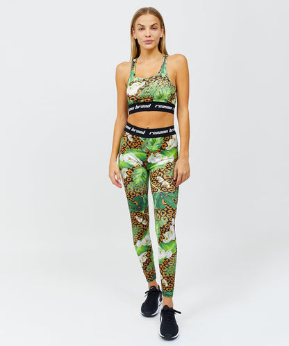 Jungle Hunt Women's Sports Bra - Multicolor | Reason Clothing Classic