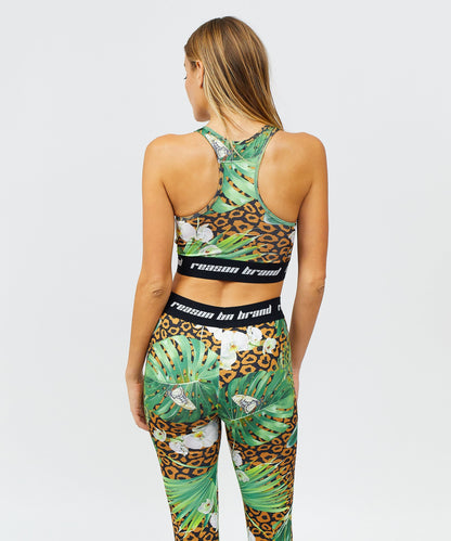 Jungle Hunt Women's Sports Bra - Multicolor | Reason Clothing Classic