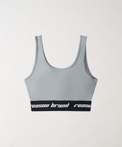 Cara Women's Sports Bra - Grey | Reason Clothing Great Value