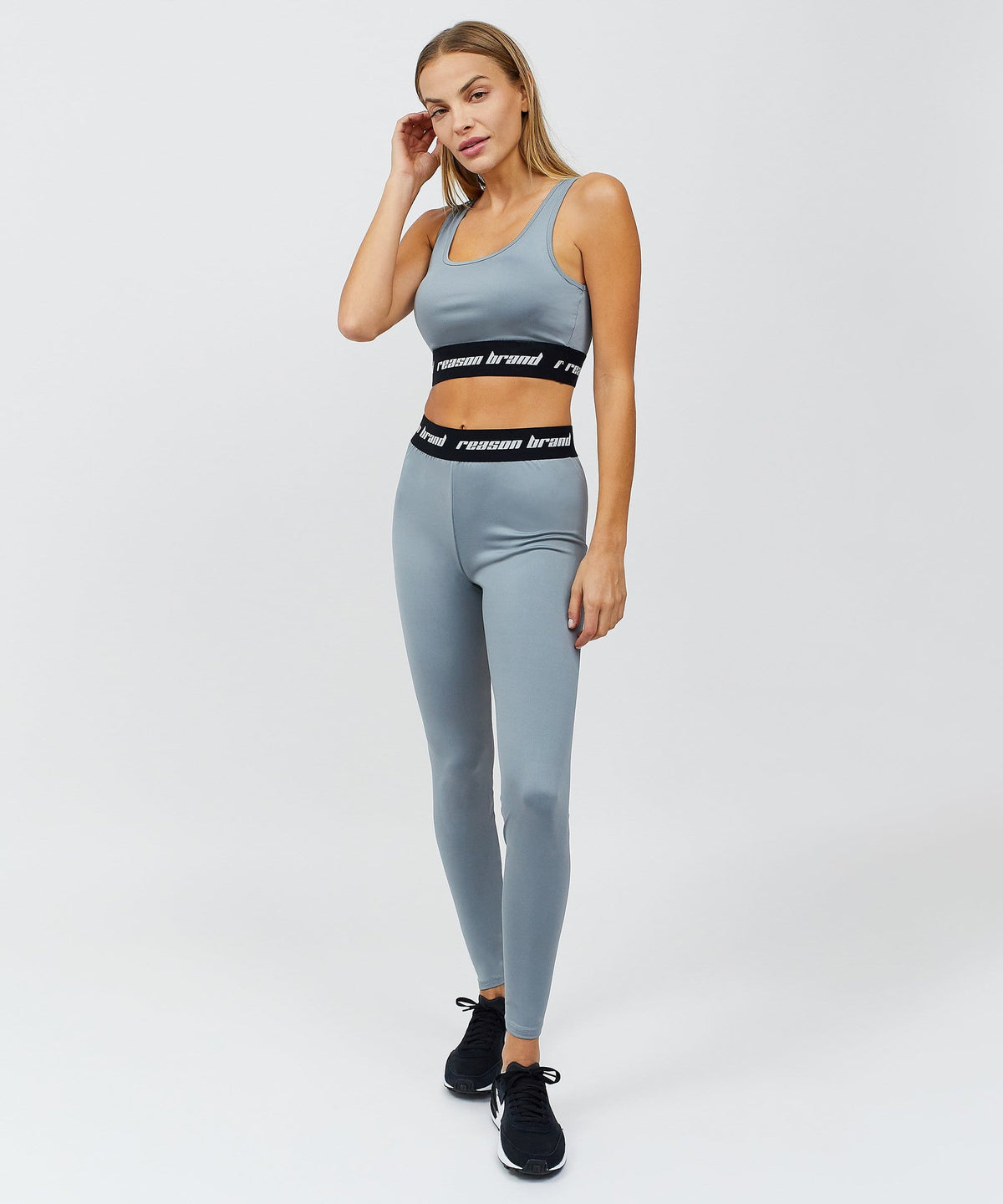 Cara Women's Sports Bra - Grey | Reason Clothing Great Value