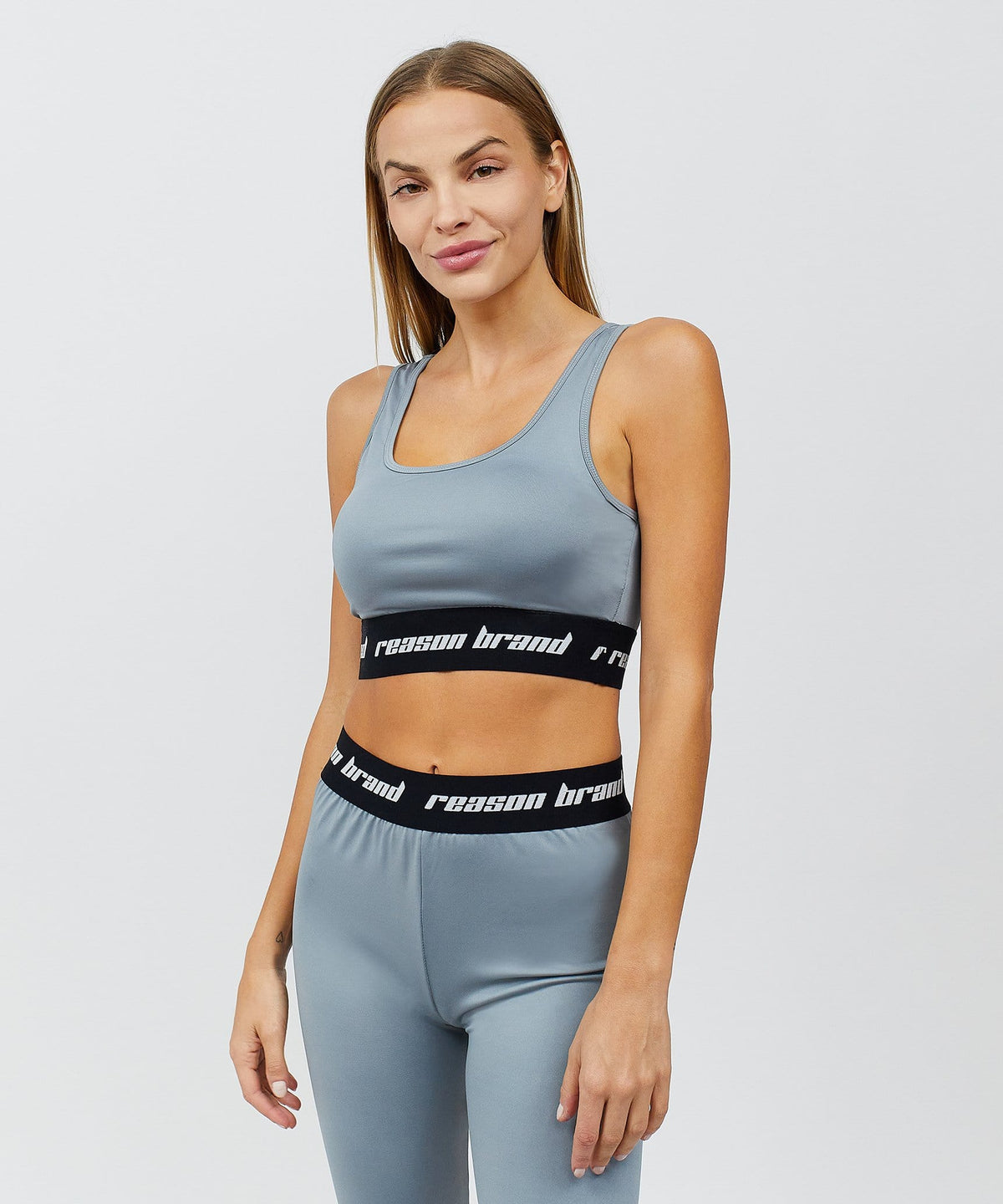 Cara Women's Sports Bra - Grey | Reason Clothing Great Value