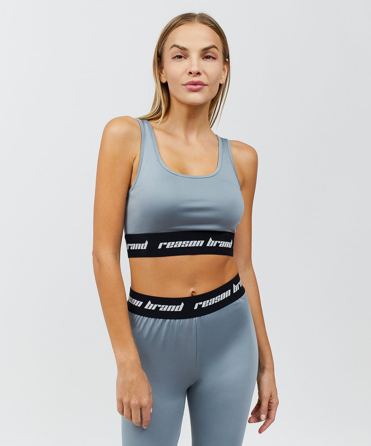 Cara Women's Sports Bra - Grey | Reason Clothing Great Value