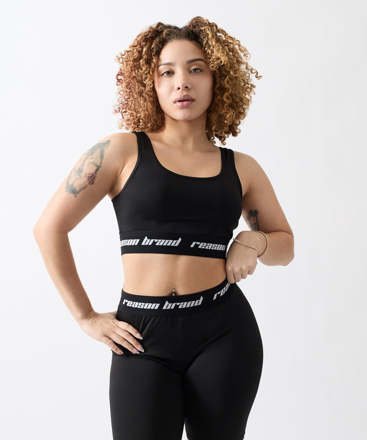 Cara Women's Sports Bra - Black | Reason Clothing Hot Sale