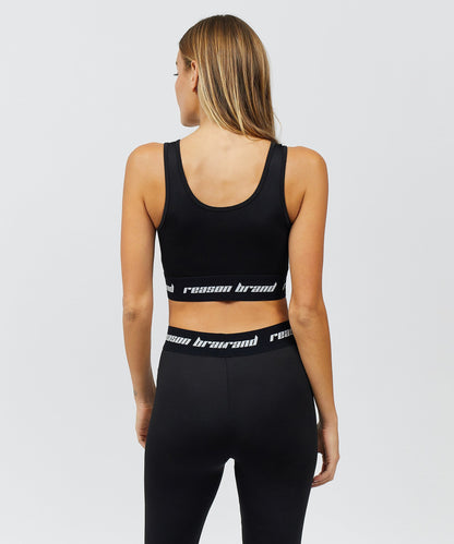 Cara Women's Sports Bra - Black | Reason Clothing Hot Sale