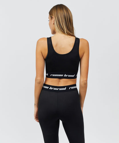 Cara Women's Sports Bra - Black | Reason Clothing Hot Sale