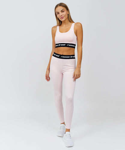 Blush Women's Sports Bra - Pink | Reason Clothing Signature