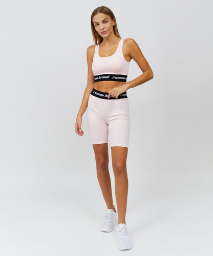 Cara Women's Biker Shorts - Pink | Reason Clothing Featured
