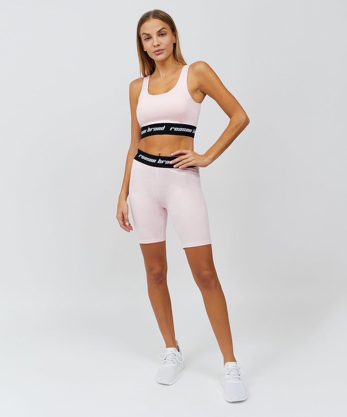 Cara Women's Biker Shorts - Pink | Reason Clothing Featured