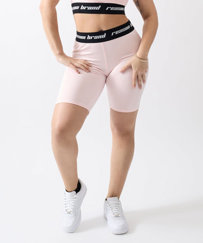 Cara Women's Biker Shorts - Pink | Reason Clothing Featured