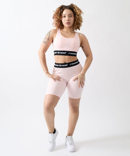 Cara Women's Biker Shorts - Pink | Reason Clothing Featured