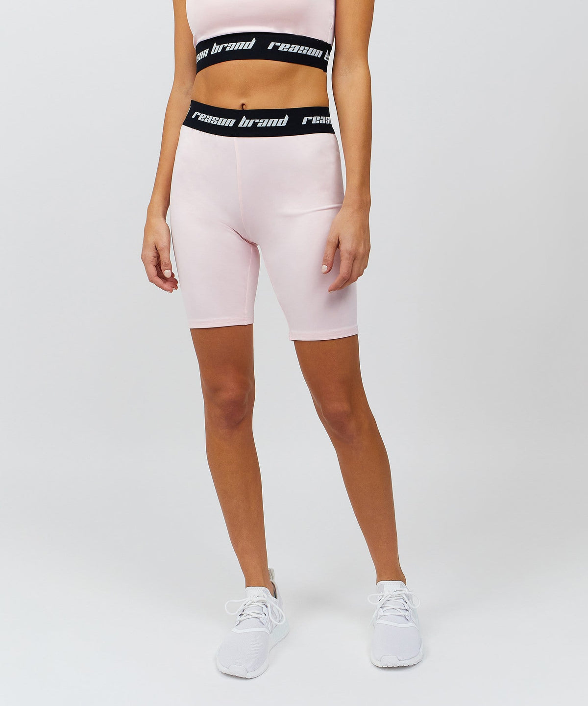 Cara Women's Biker Shorts - Pink | Reason Clothing Featured