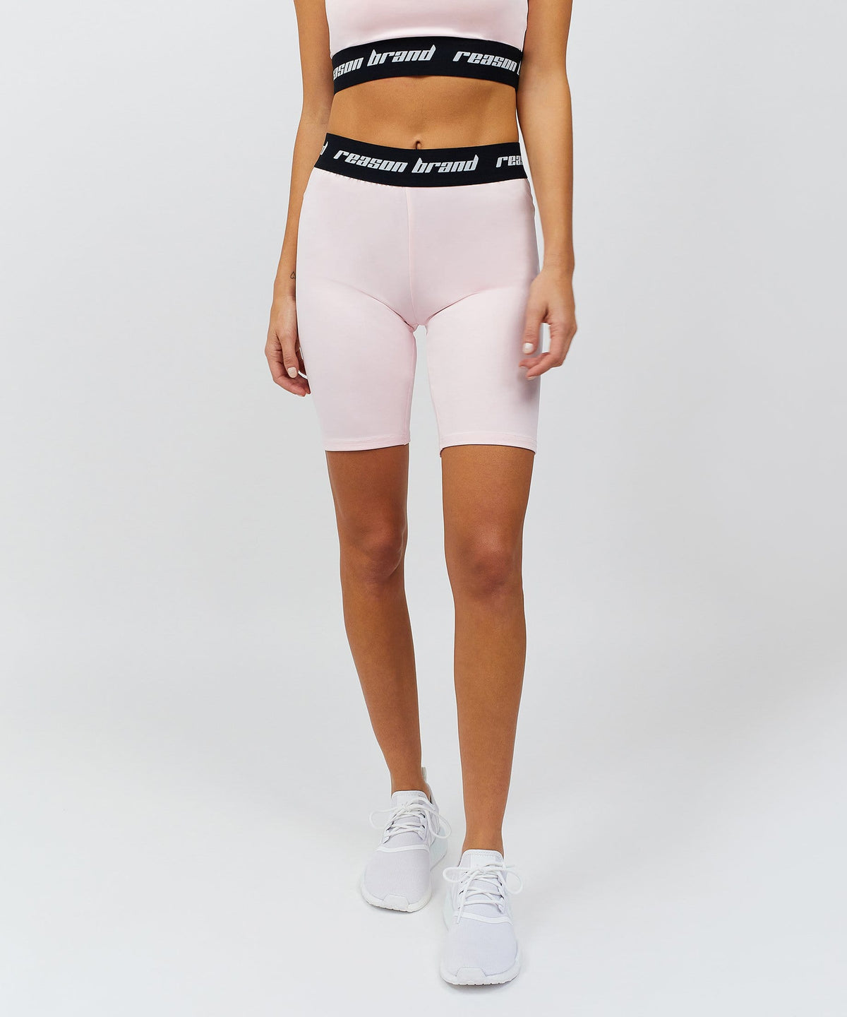 Cara Women's Biker Shorts - Pink | Reason Clothing Featured