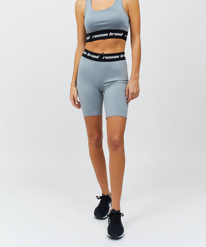 Cara Women's Biker Shorts - Grey | Reason Clothing Premium