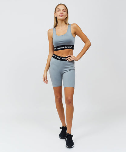 Cara Women's Biker Shorts - Grey | Reason Clothing Premium