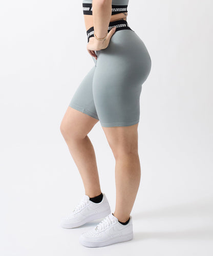 Cara Women's Biker Shorts - Grey | Reason Clothing Premium