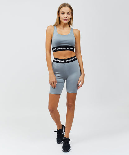 Cara Women's Biker Shorts - Grey | Reason Clothing Premium