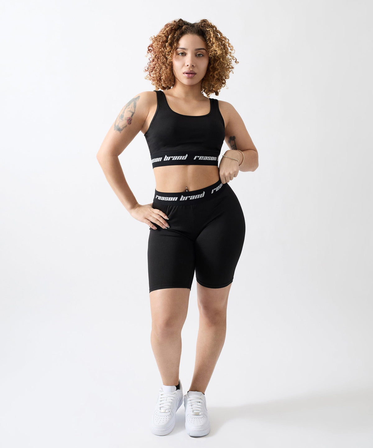 Cara Women's Biker Shorts - Black | Reason Clothing Everyday