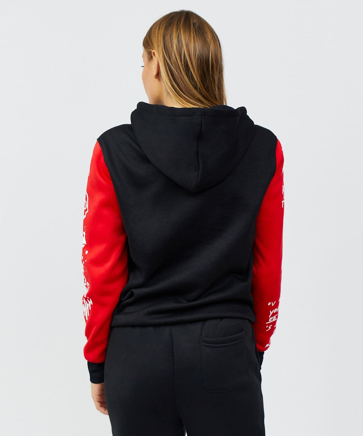 Princeton Women's Graphic Pull-Over Long Sleeve Hoodie - Black | Reason Clothing Essential
