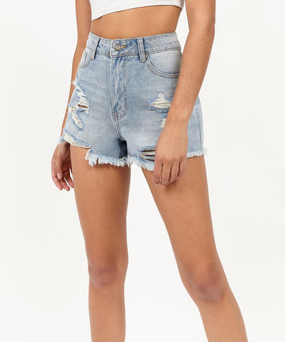 Womens Ella Denim Shorts | Reason Clothing Best Seller