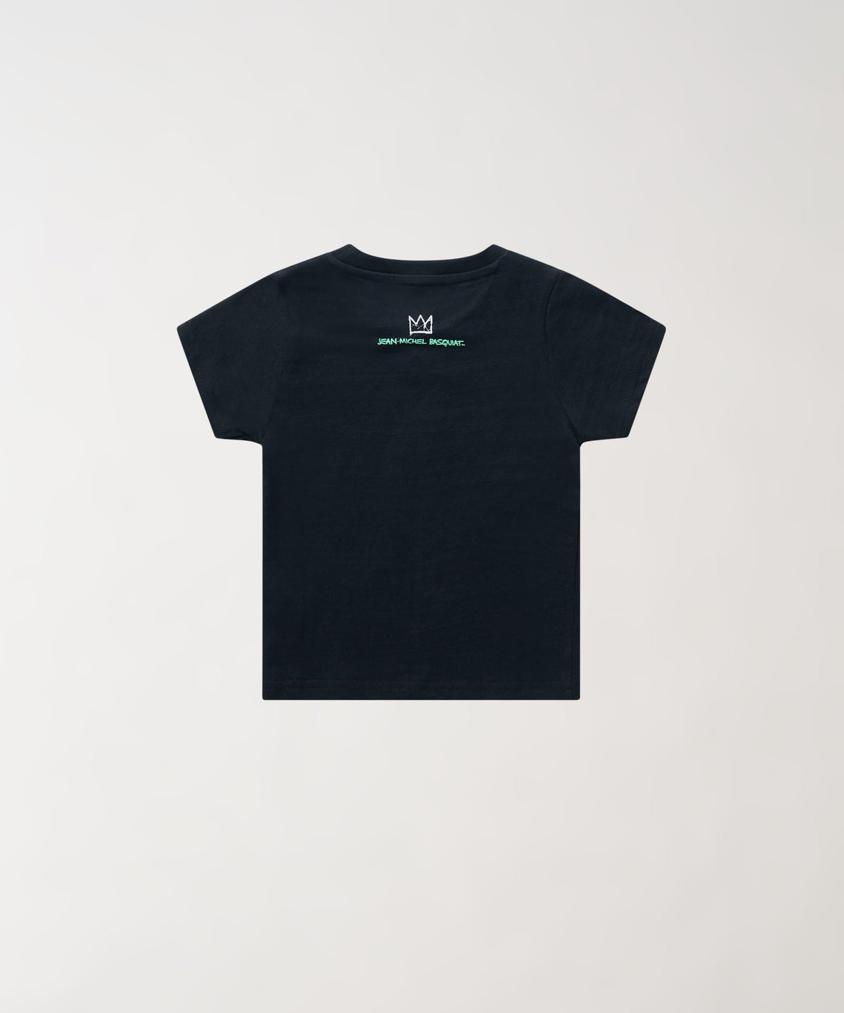 Basquiat Warhol Kid's Graphic Short Sleeve Tee - Black | Reason Clothing Signature