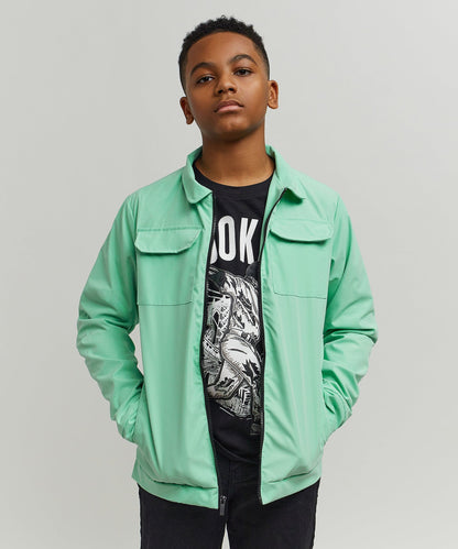 Scout Kid's Utility Jacket - Sage | Reason Clothing Premium