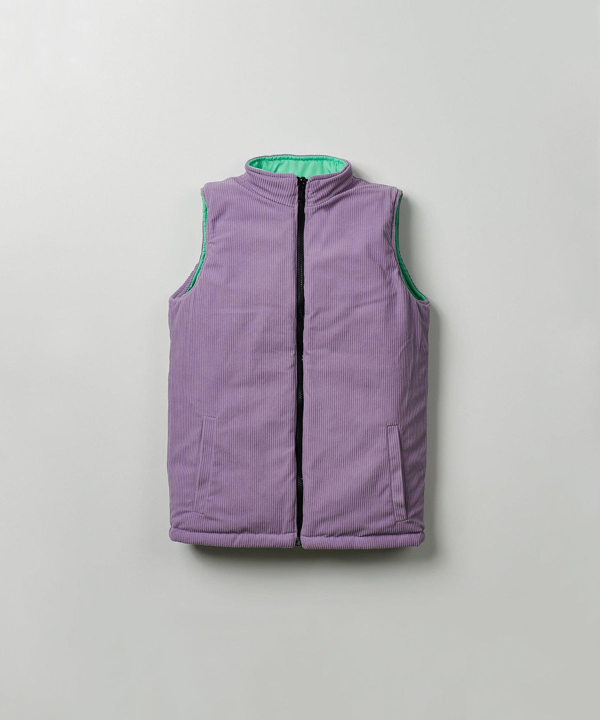Fresh Start Kid's Reversible Puffer Vest - Sage | Reason Clothing Recommended