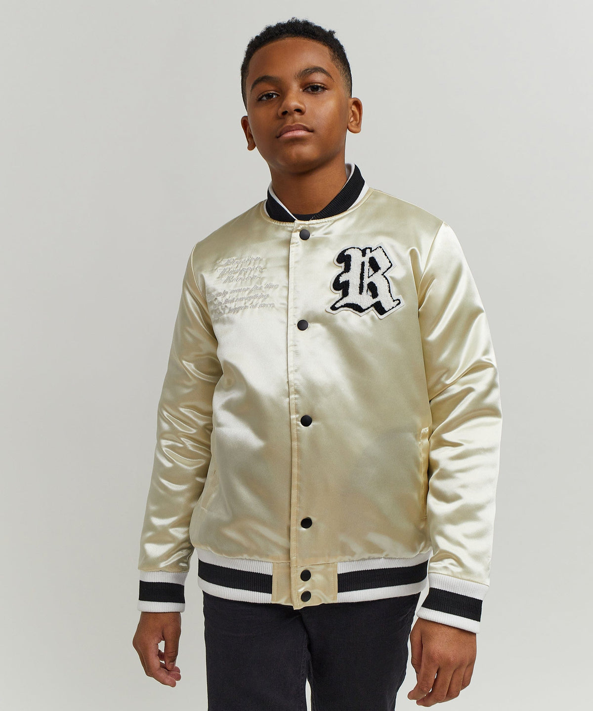 Kids Ply Hard Satin Jacket | Reason Clothing Customer Favorite