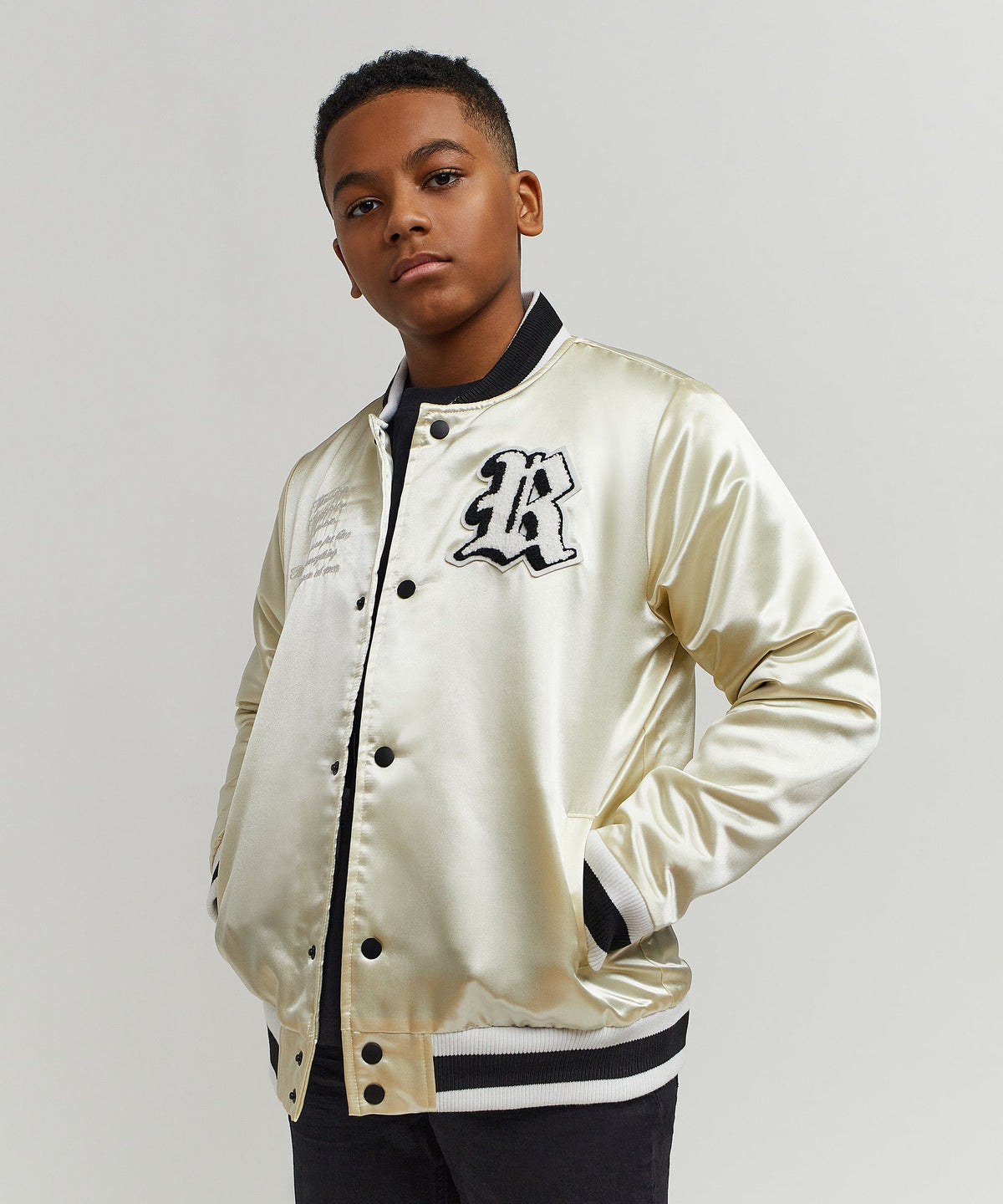 Kids Ply Hard Satin Jacket | Reason Clothing Customer Favorite