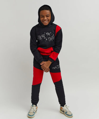 True to This Kid's Jogger - Black | Reason Clothing Hot Sale
