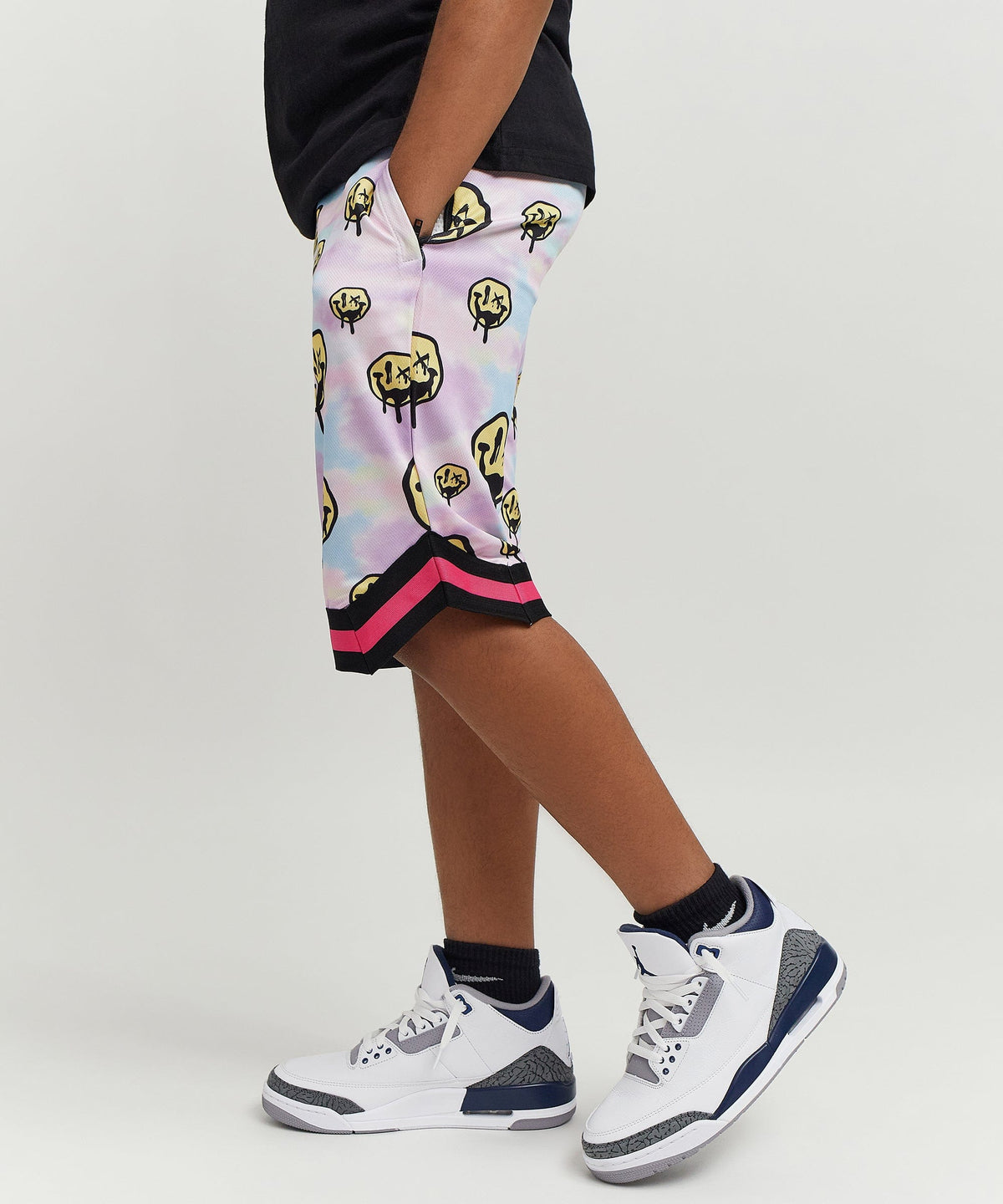 Trippy Mesh Kids Shorts | Reason Clothing Recommended