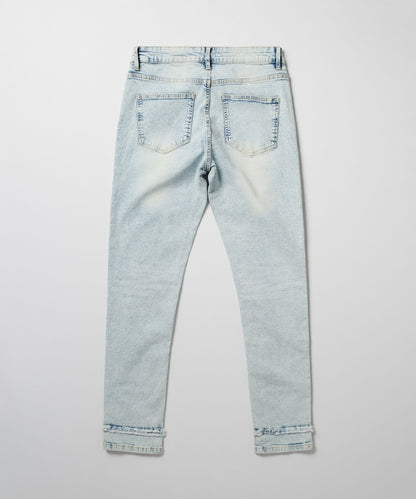 Crisscross Kids Distressed Skinny Jeans - Light Blue | Reason Clothing Discount