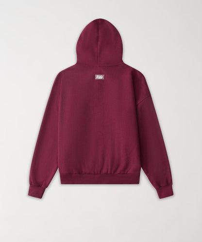 Essential Boxy Fit Zip Up Hoodie - Mauve | Reason Clothing Sale